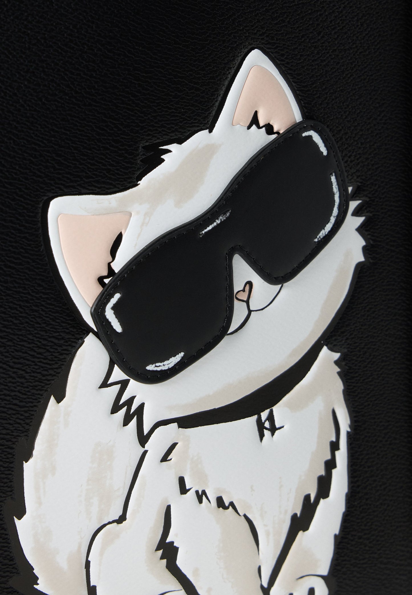 KARL LAGERFELD | CHOUPETTE TOTE Saco de Mão Preto