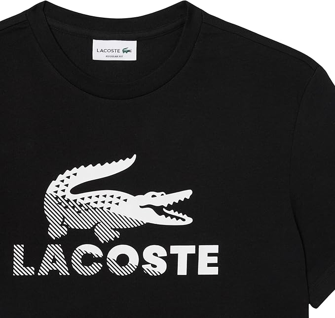 T-shirt Lacoste Masculina Regular Fit com Estampa — Original
