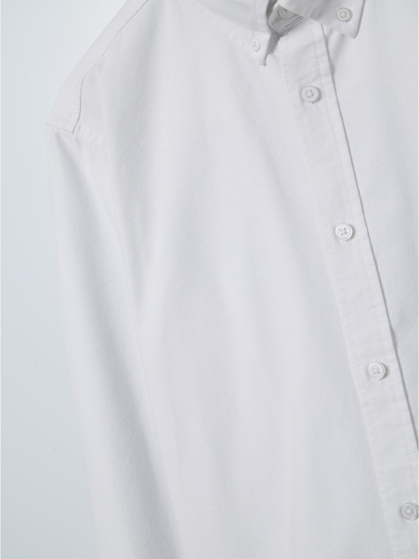 Camisa de Manga Comprida 100% Algodão | Botões no Colarinho e Punhos