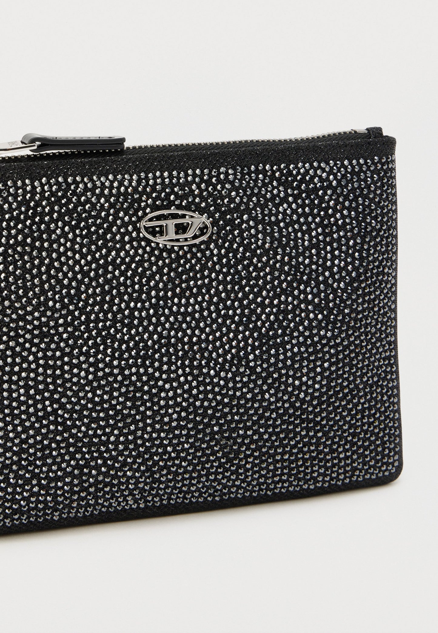 Diesel | PLAY POUCH Carteira de Mão Preta com Strass