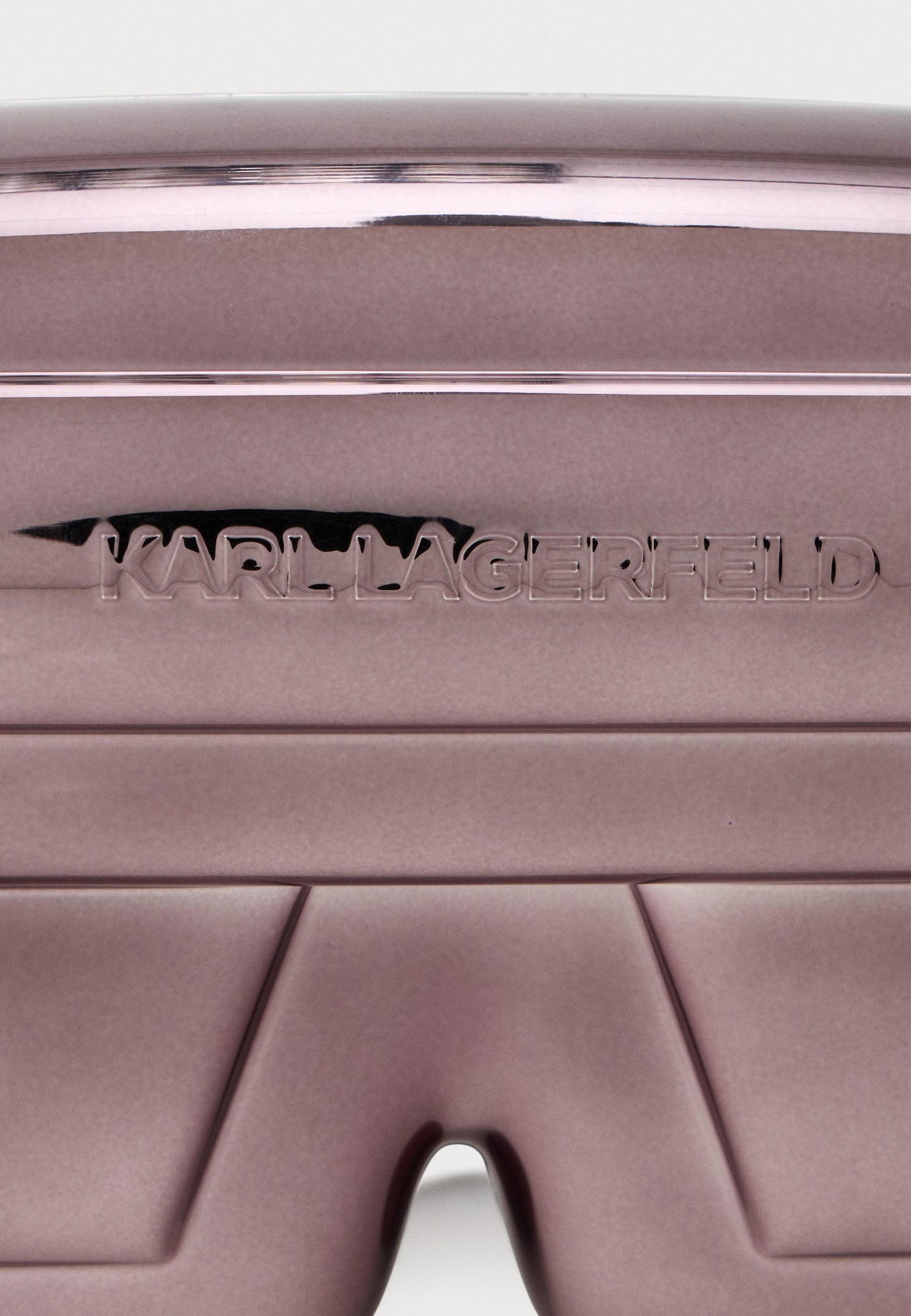 KARL LAGERFELD | IKON HARD Carteira de Mão Preta
