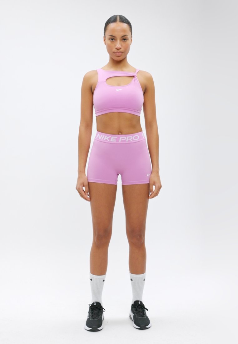 Nike Performance — Short Leggings Pro | Light Magenta/White | Cintura Subida