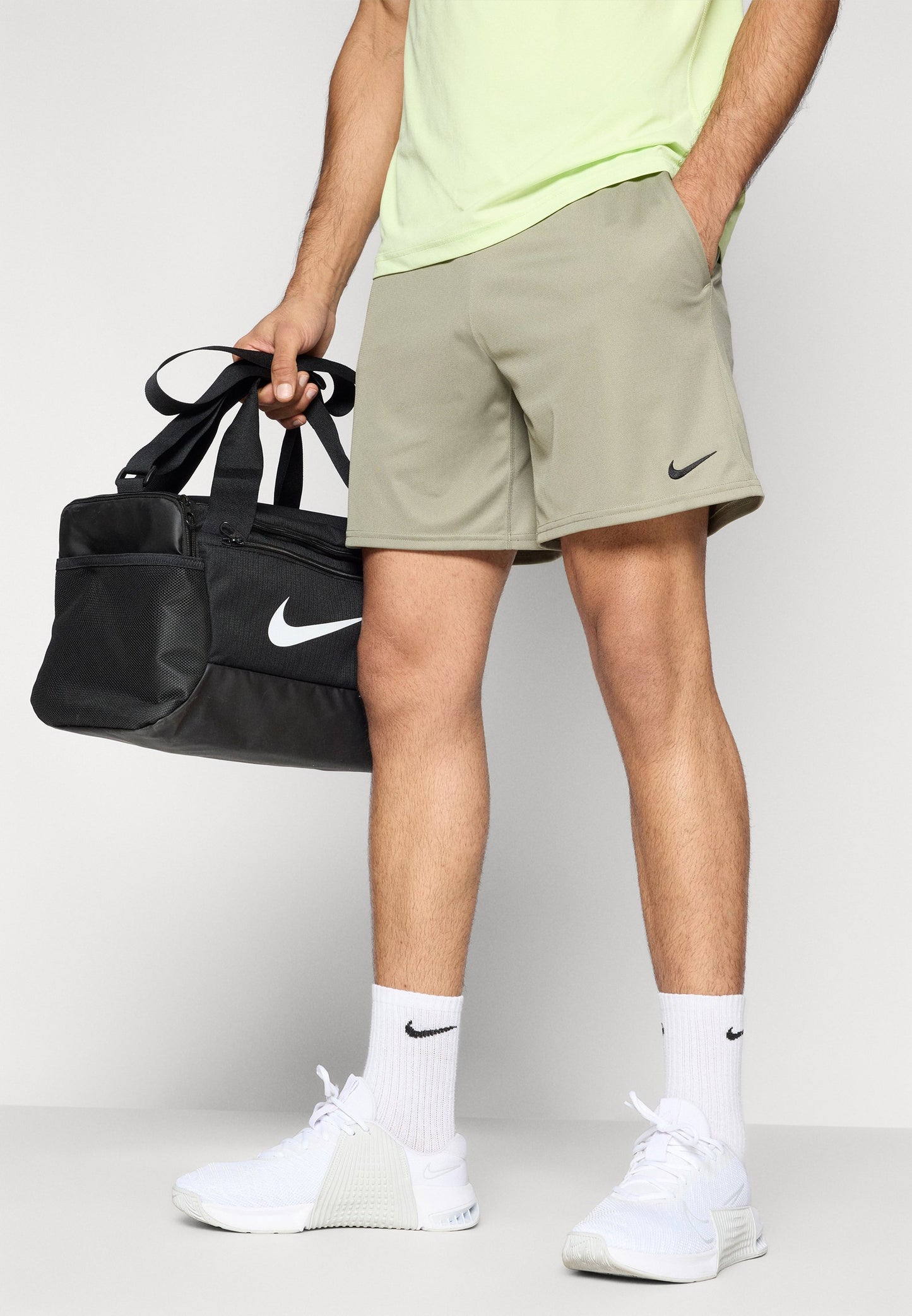 Nike Performance — Flex Short | Calções Desportivos Dri-FIT | Light Army/Black