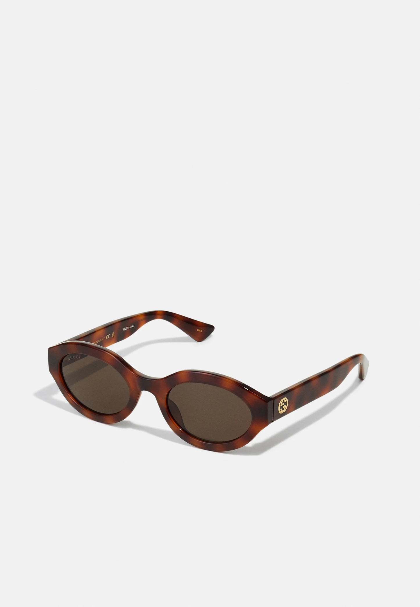 Gucci — Óculos de Sol Oval | Brown | Estampado Animal | Modelo GG1579S-002