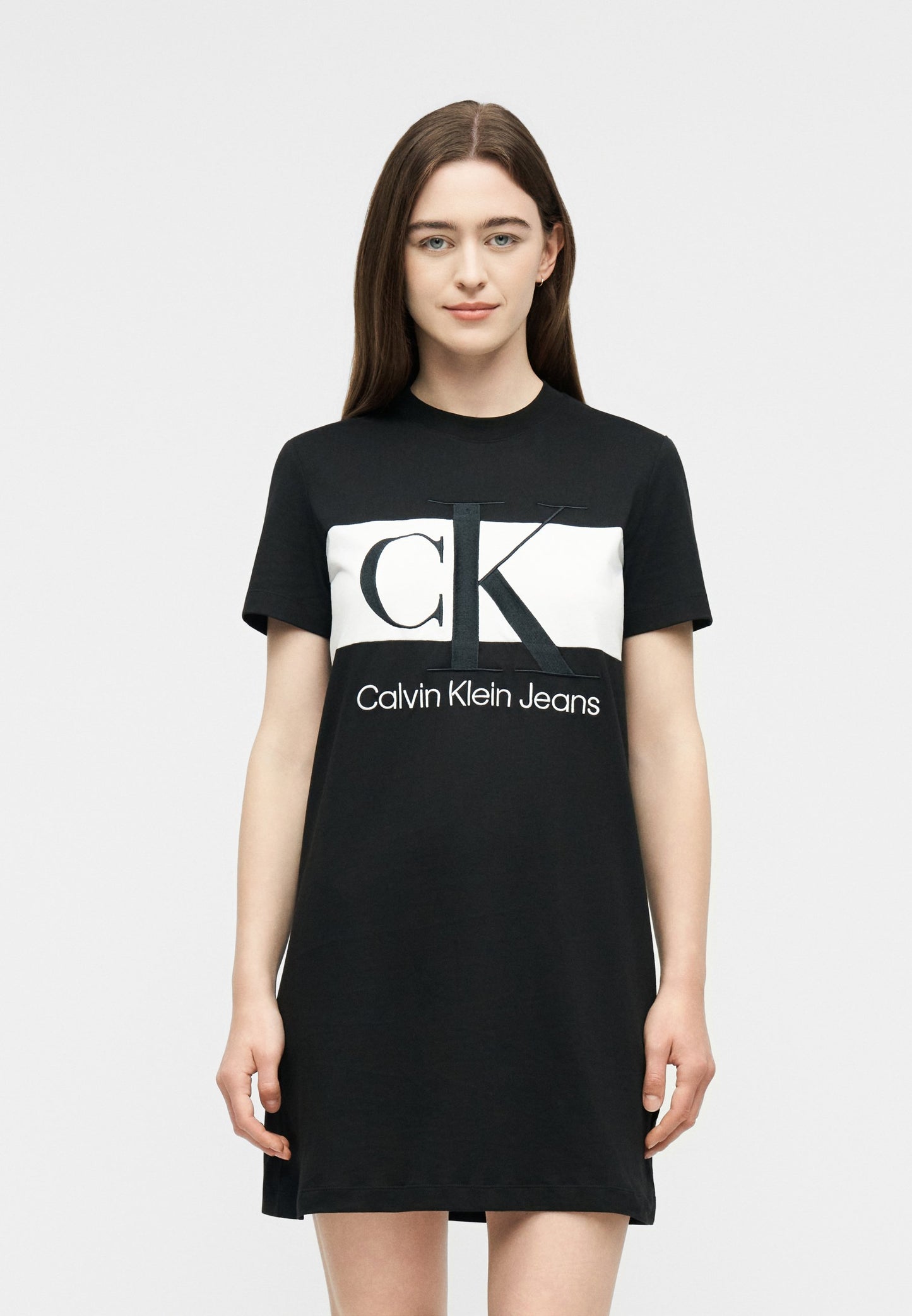 BLOCKING — Vestido T-Shirt Calvin Klein | Black
