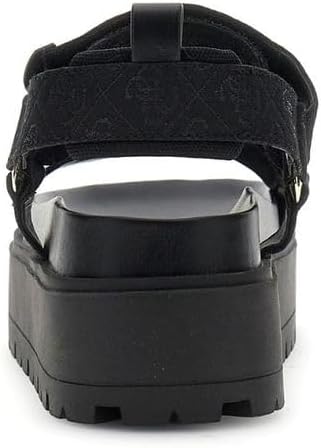 GUESS Fetta – Sandálias Plataforma Femininas Clássicas em Preto