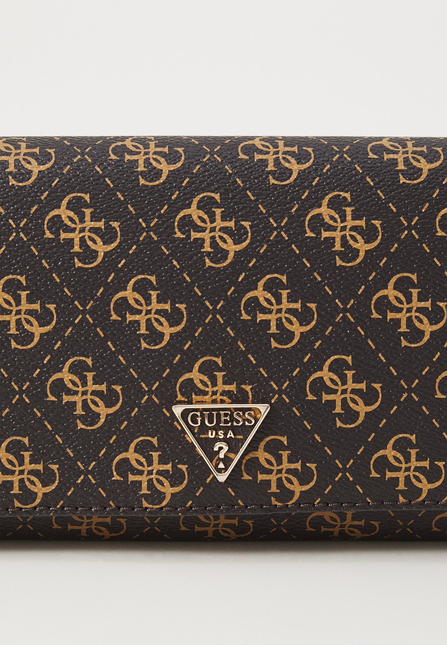 Guess | NOELLE II XBODY FLAP ORGANIZER Mala a Tiracolo Castanha Logo | Couro Sintético