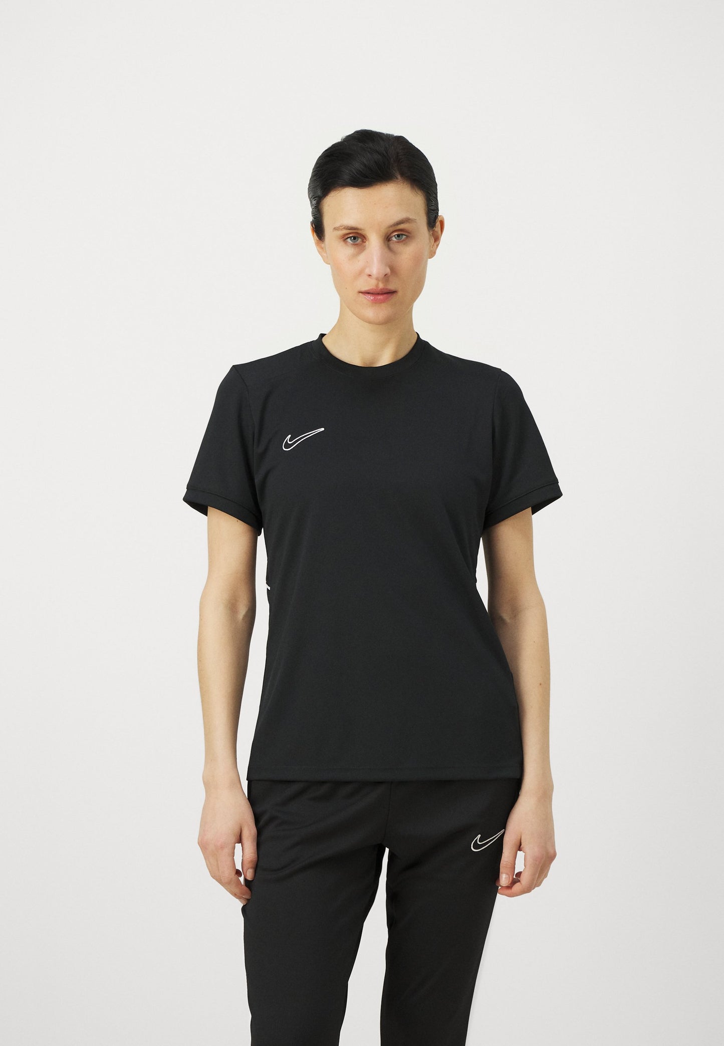 Nike Performance | TOP T-shirt Desportiva Futebol Preta/Branca Dri-FIT