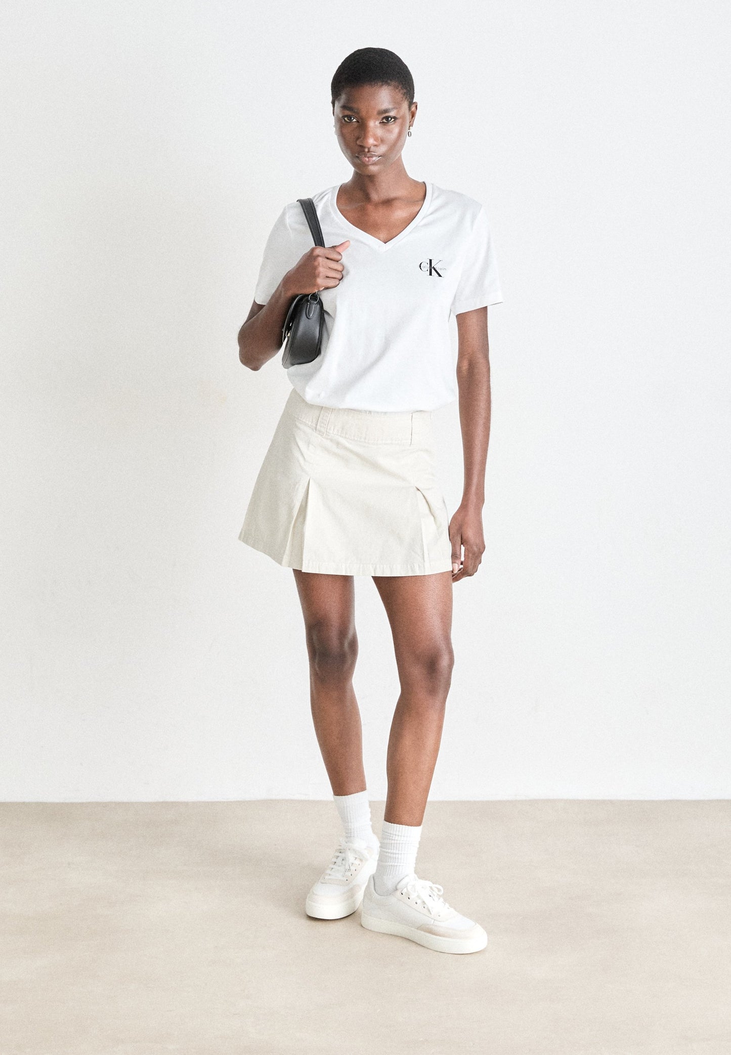 MONOLOGO TEE 2 PACK — T-Shirt Básica Calvin Klein | Black/White