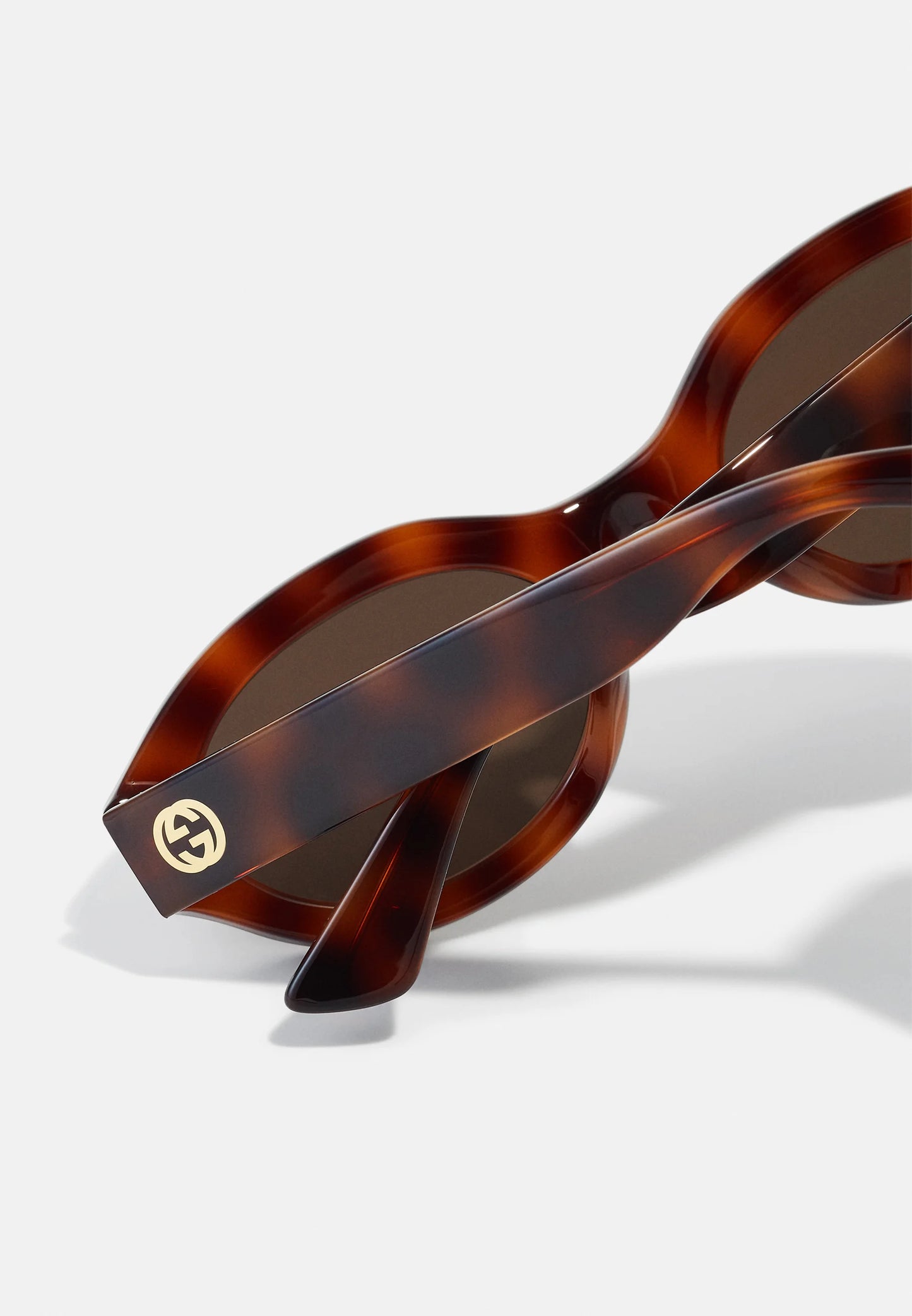 Gucci — Óculos de Sol Oval | Brown | Estampado Animal | Modelo GG1579S-002