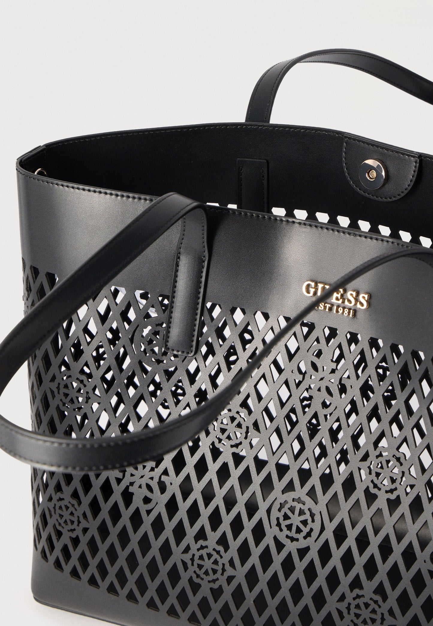 Guess | LETTY 2 IN 1 Saco de Mão Preto