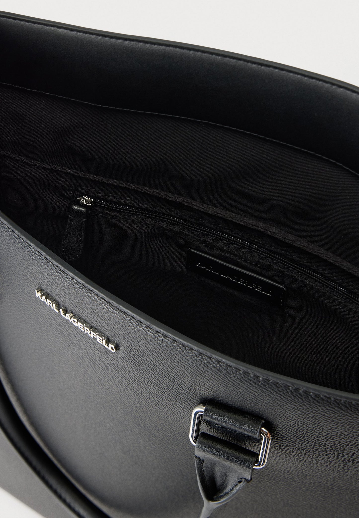 KARL LAGERFELD | CHOUPETTE TOTE Saco de Mão Preto