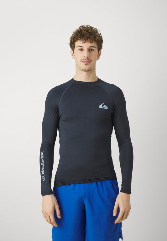 Quiksilver | EVERYDAY UPF50 LS Camisola Proteção Solar Azul Escuro | UPF 50+