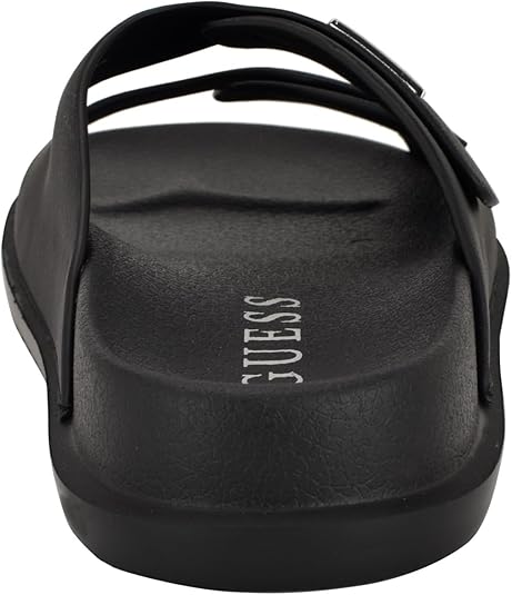 Sandália Masculina GUESS Visel — Slide com Dupla Tira e Logo Icónico
