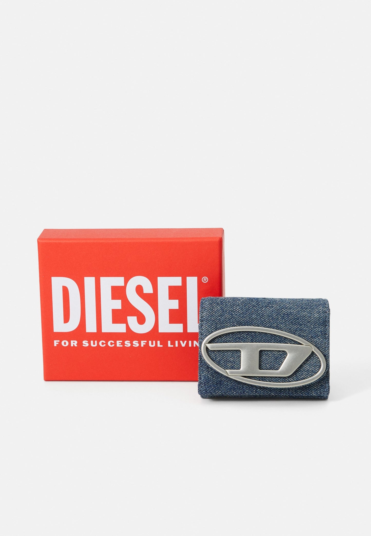 Diesel Tri Fold Coin | Carteira Denim