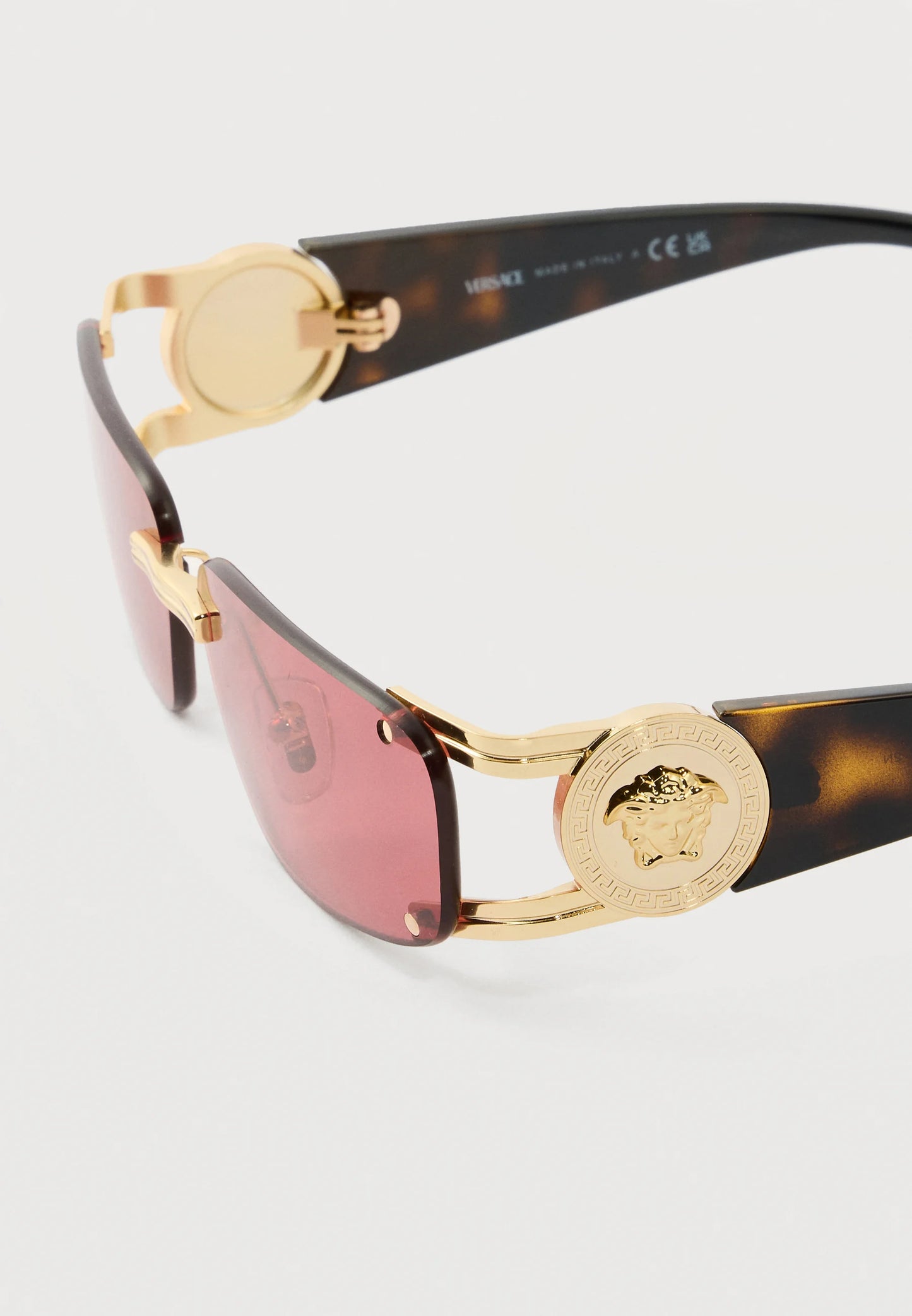 Óculos de Sol Unisex Versace | Gold/Red