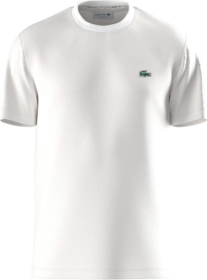 T-shirt Lacoste Masculina Regular Fit Crew Neck — Original