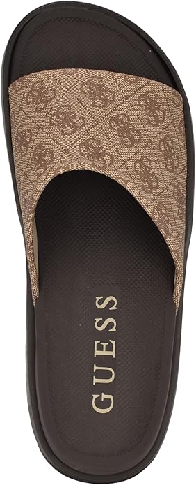 Chinelo Masculino GUESS Magaria — Slide com Logo Quattro G