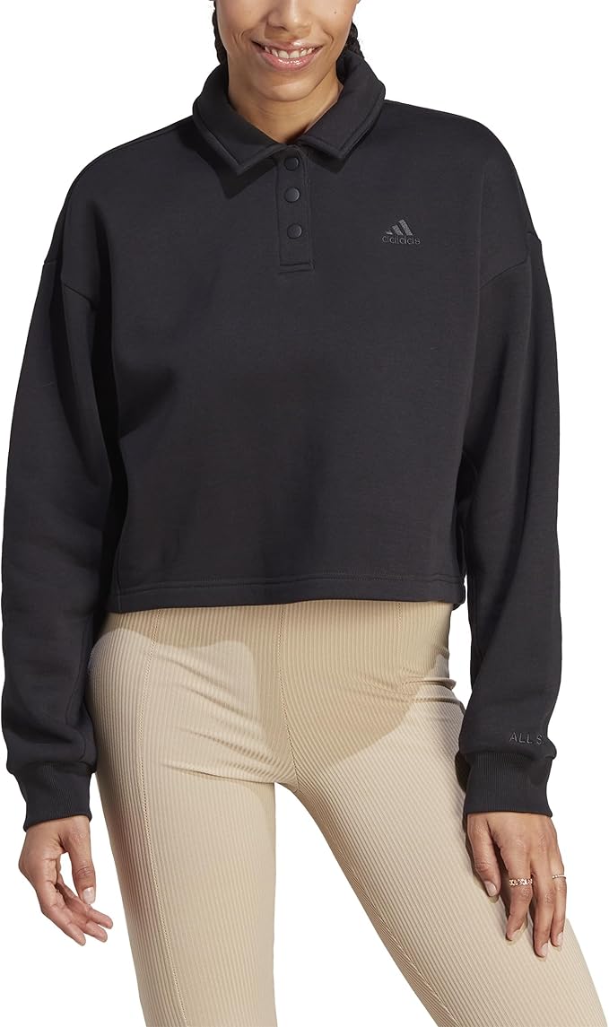 Adidas W All SZN G PS Sweatshirt Feminina — Camisola Desportiva Original Adidas