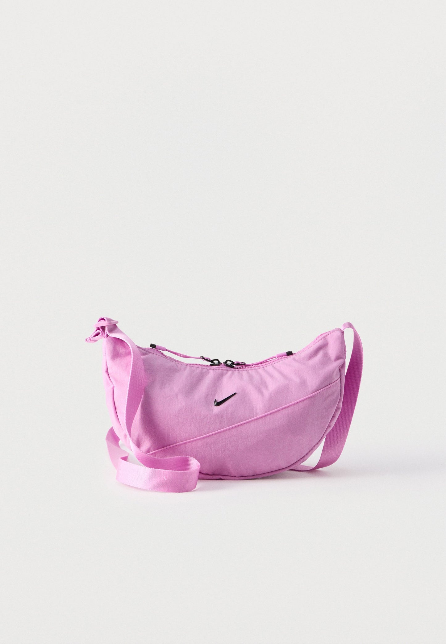 Nike Sportswear | AURA CRESCENT CROSSBODY UNISEX Mala a Tiracolo Rosa Magenta/Preto | Nylon