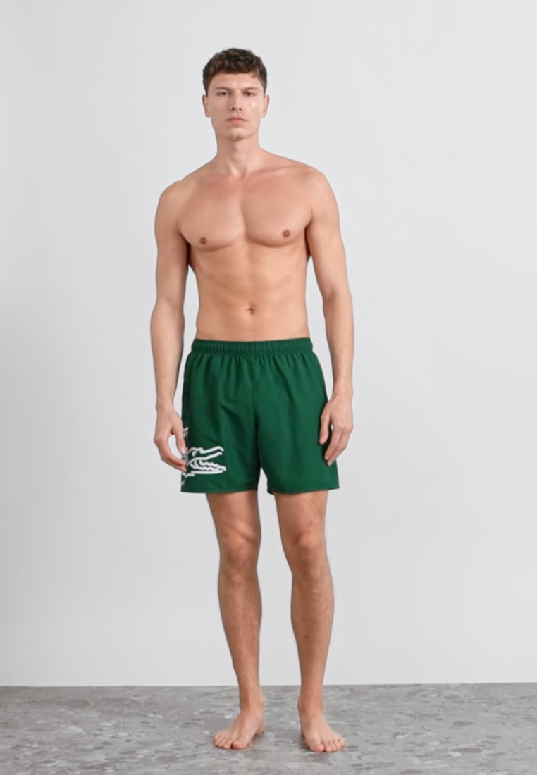 Lacoste | MAILLOT DE BAIN Calções de Banho Verde | Forro Integrado