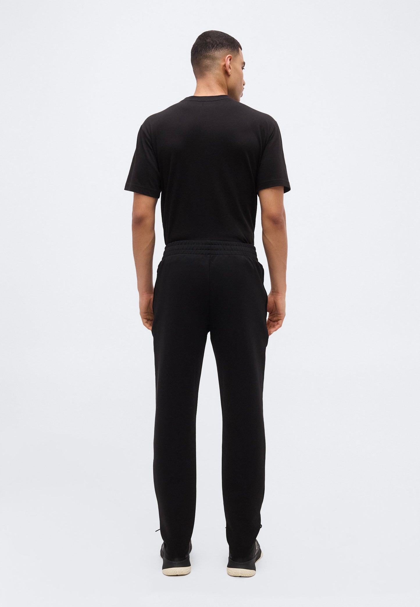 Lacoste Sport | Calças de Fato de Treino Pretas Ténis | Sweat Respirável