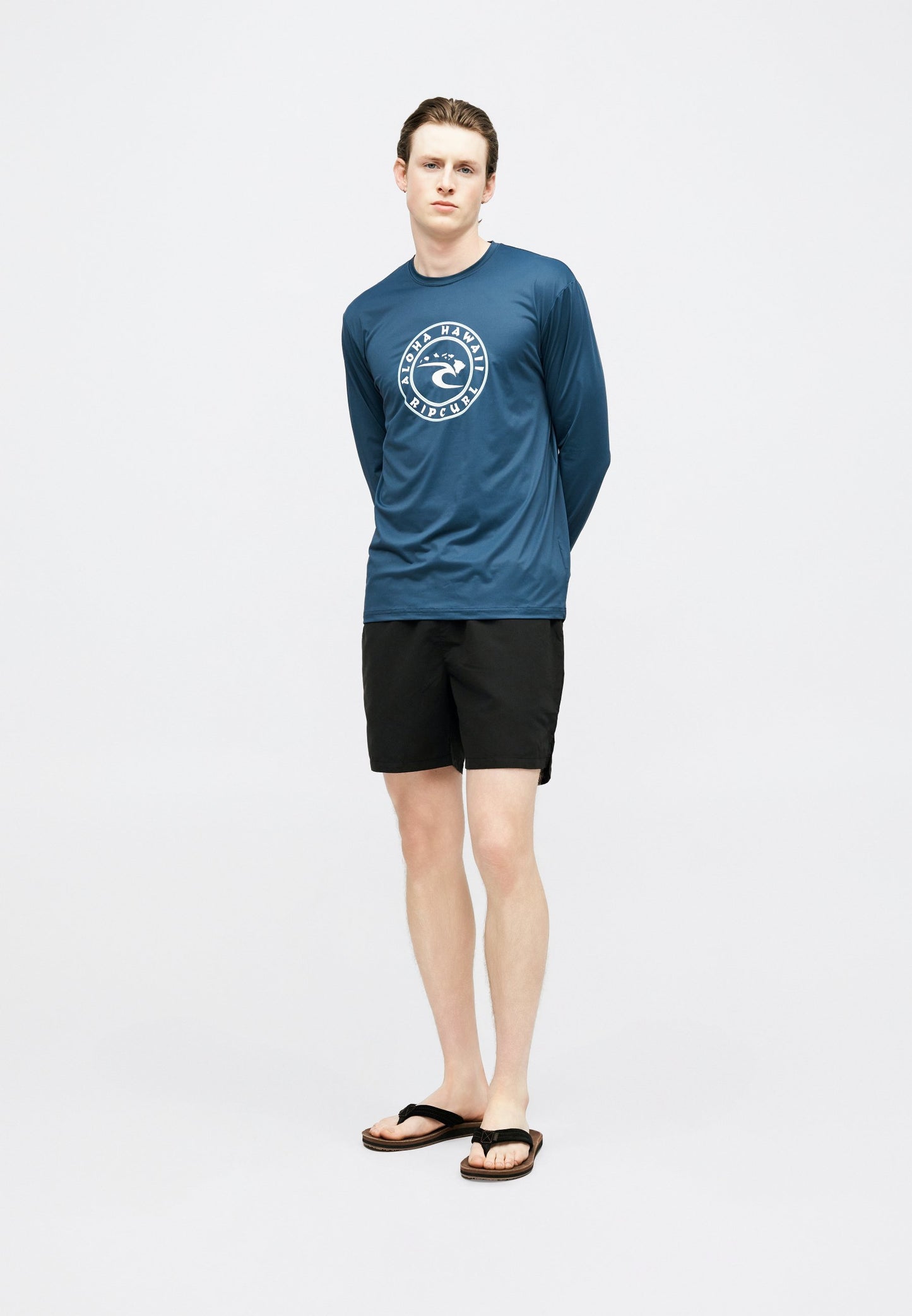 Rip Curl | HAWAII ALOHA Camisola de Banho Azul Navy | UPF 50+ Natação