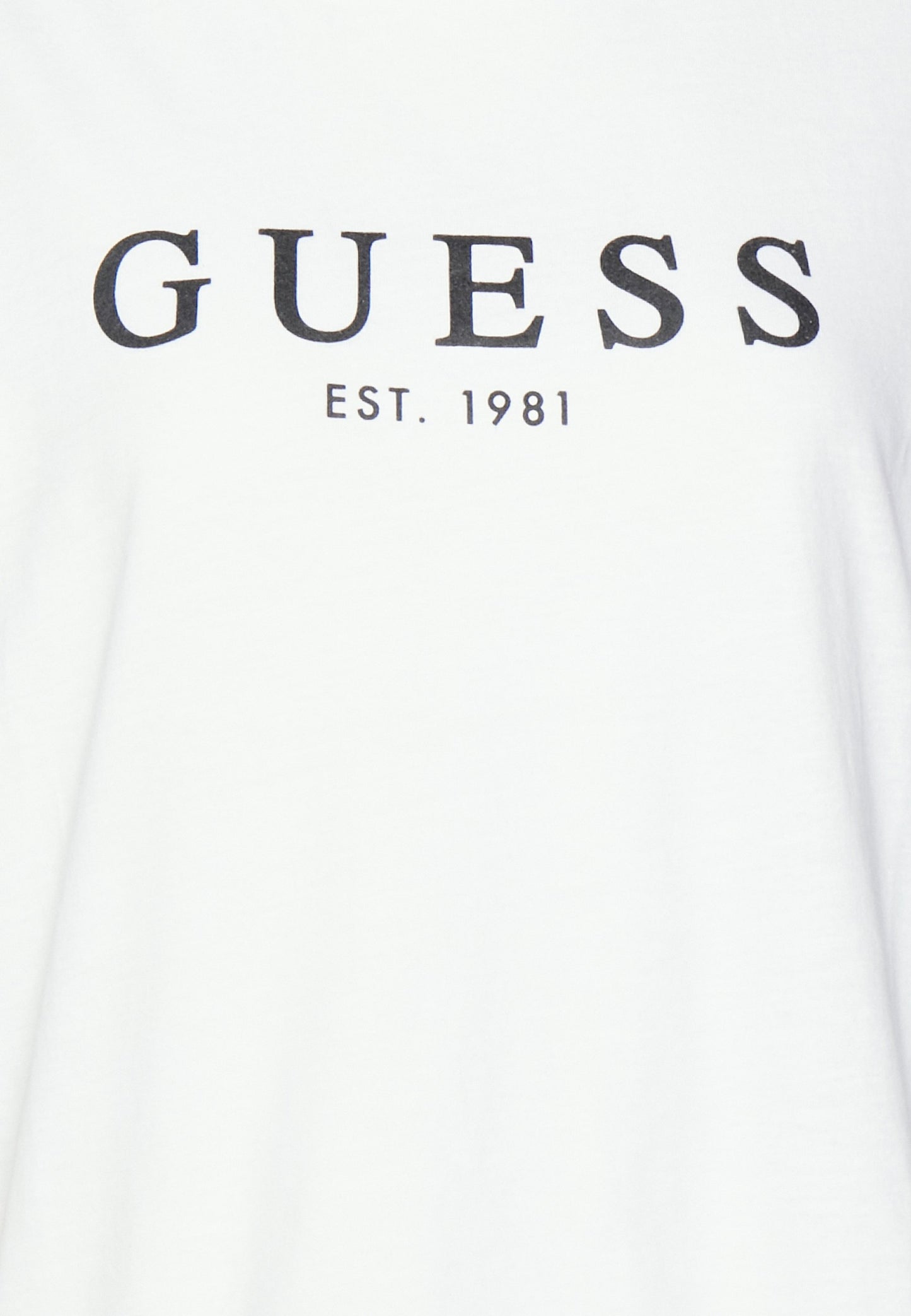 ROLL CUFF — T-Shirt Estampada Guess | Pure White