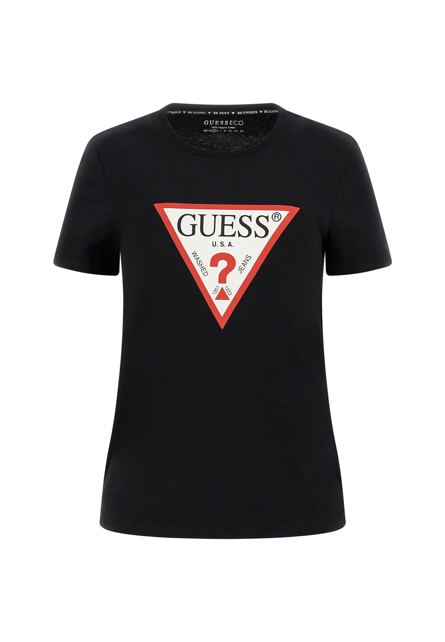 ORIGINAL TEE — T-Shirt Estampada Guess | Jet Black
