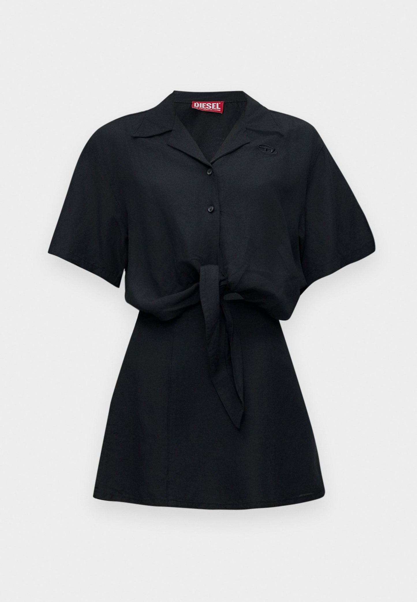 Diesel DSTALL | Vestido Camiseiro Black