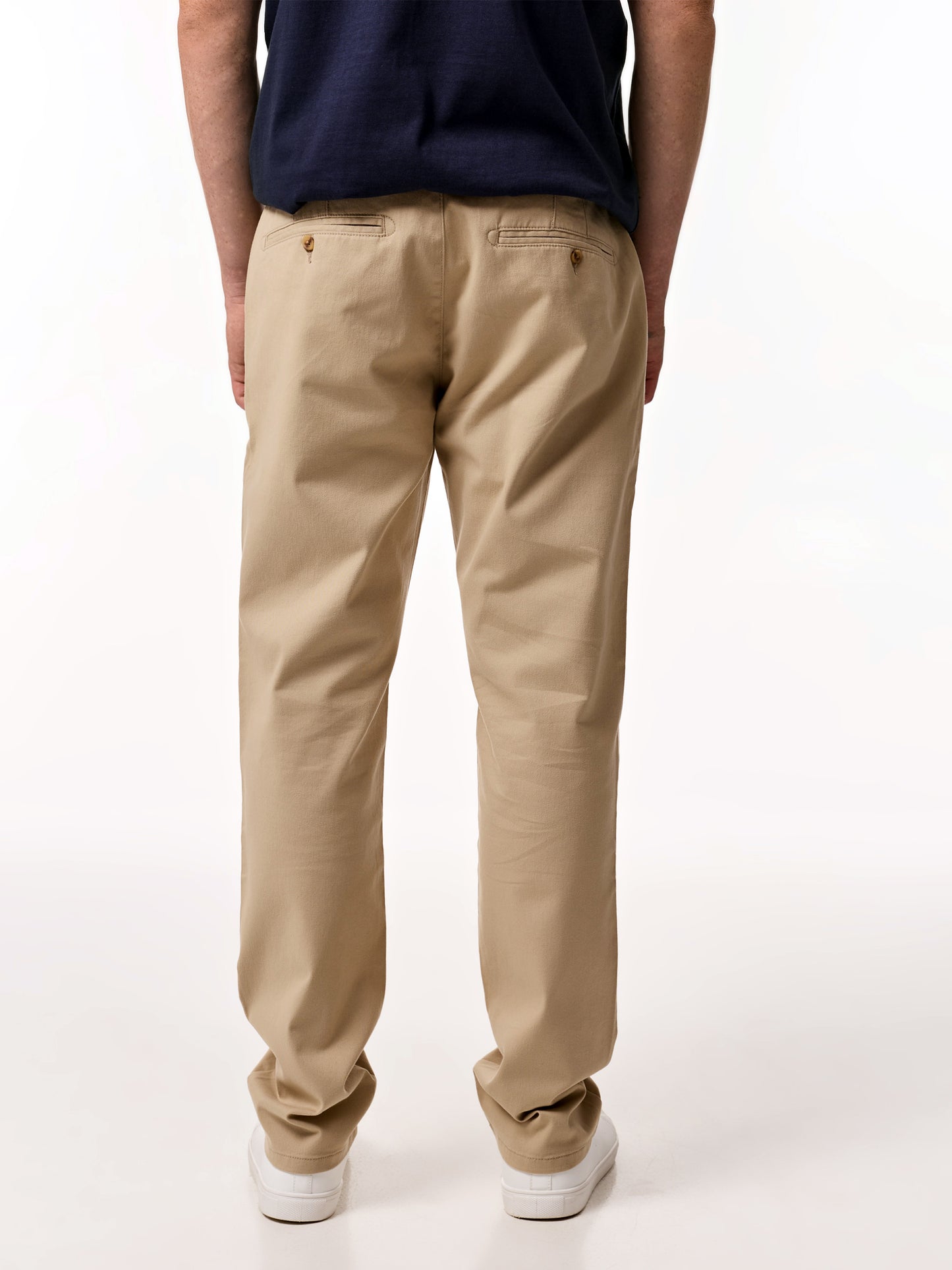 Pack 2 Calças Chino em Algodão | 4 Bolsos, Fecho de Correr — €39,90