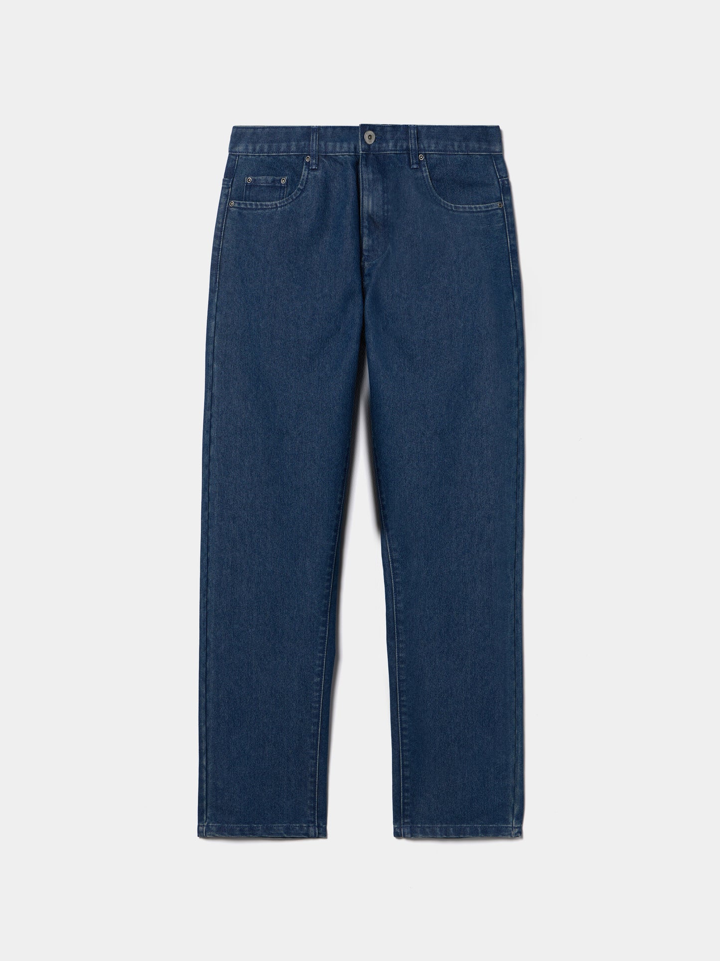 Calças de Ganga Regular Fit | Várias Cores — Cintura Média e 5 Bolsos