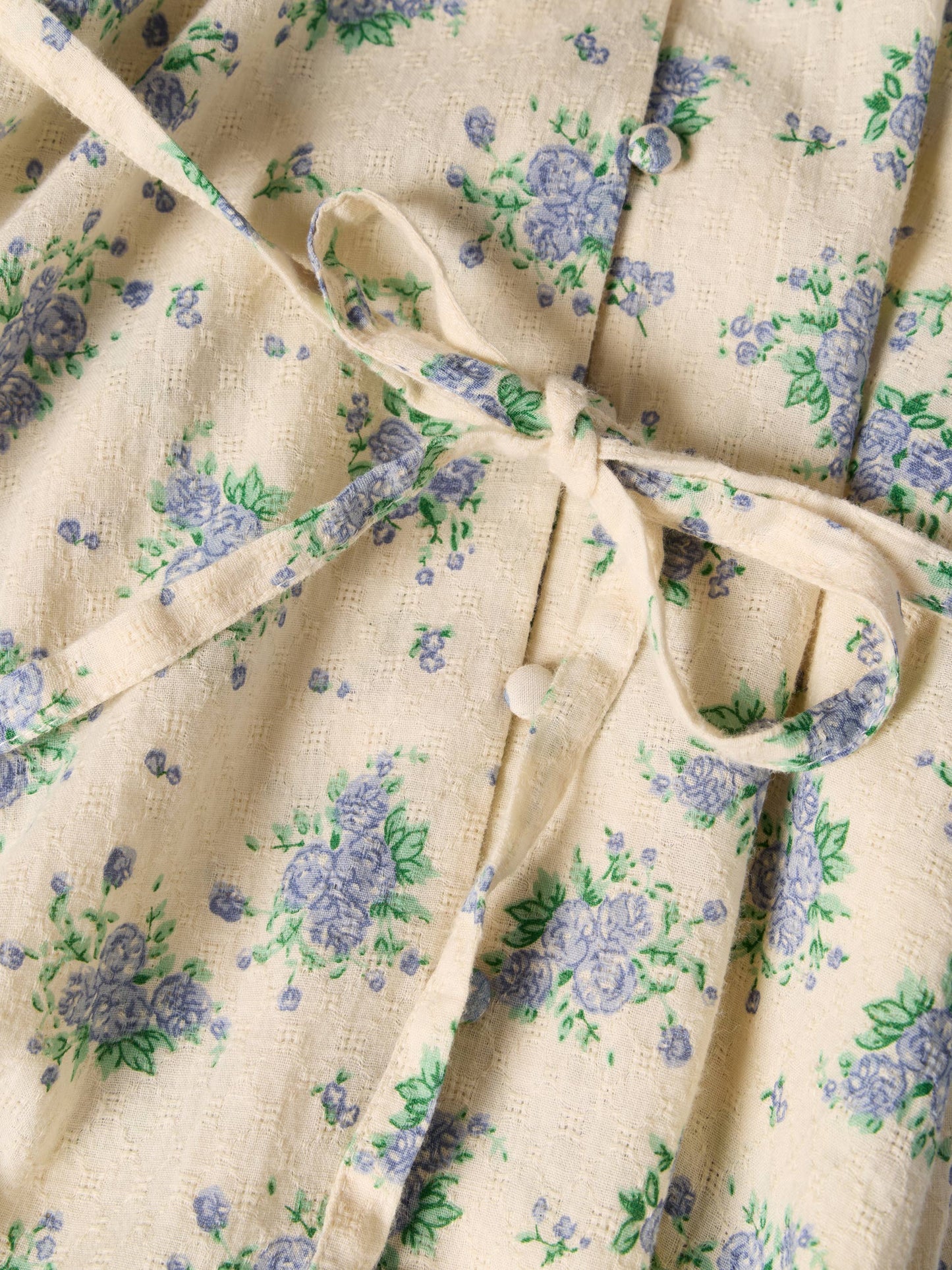 Vestido Midi Estampado com Decote em V