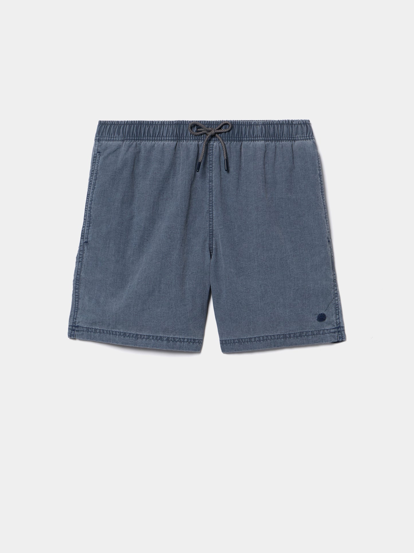 Calções de Banho Lisos | Cintura Elástica, Cordão Ajustável e Bolsos