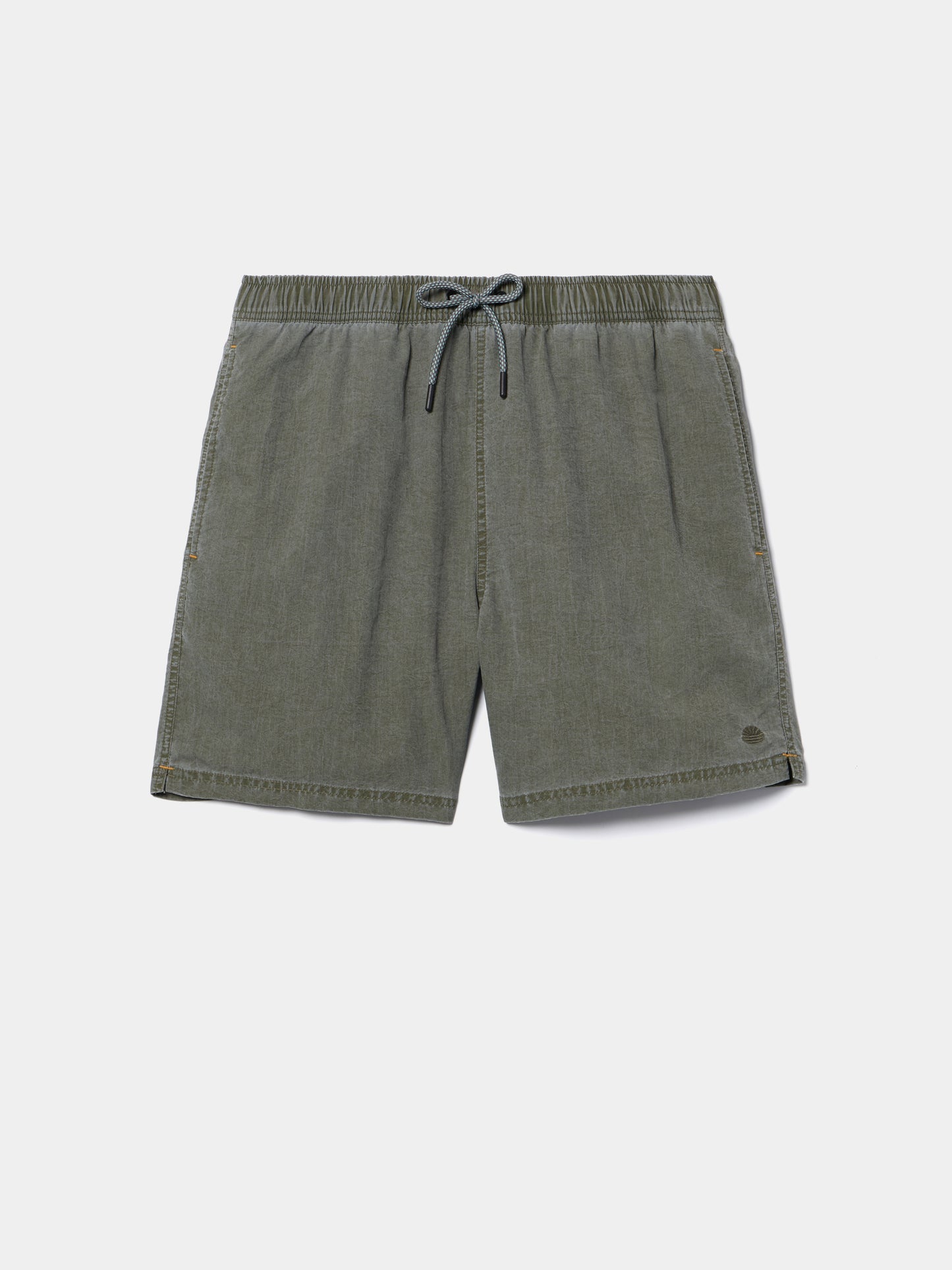 Calções de Banho Lisos com Cordão Ajustável e Bolsos | Cintura Elástica