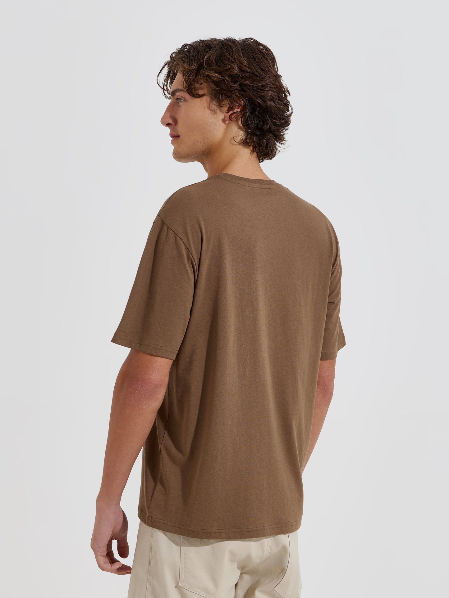T-Shirt em Algodão com Estampado Frontal