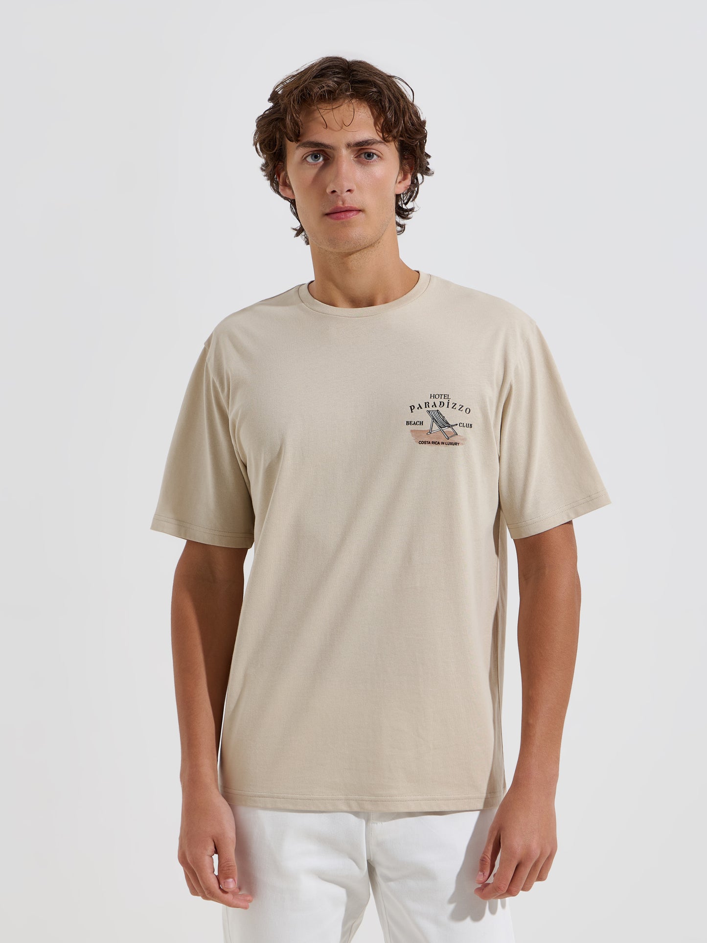 T-Shirt em Algodão com Estampado no Peito | Casual e Versátil — S a XXL