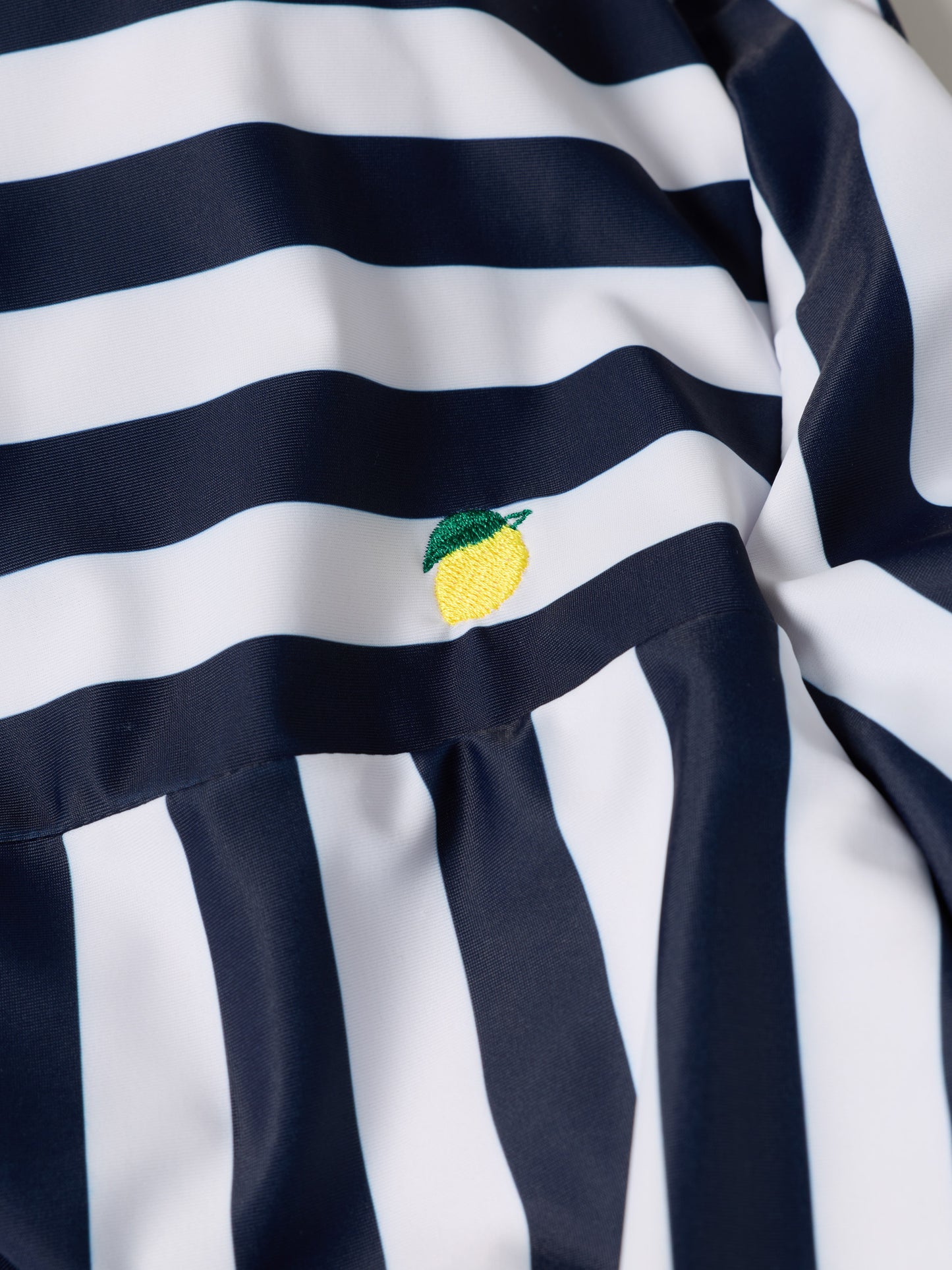Fato de Banho às Riscas com Laço | Copas Removíveis — S a XL