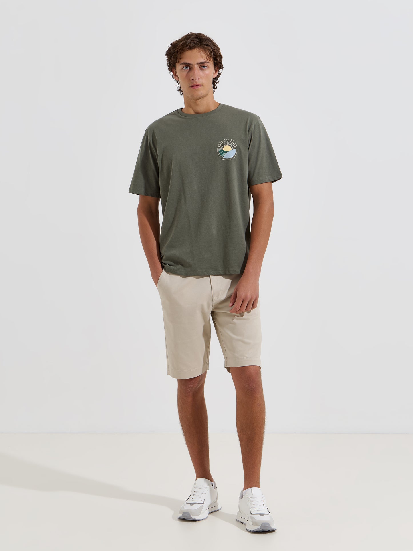 T-Shirt Estampada Frente e Costas | 100% Algodão — S a XXL