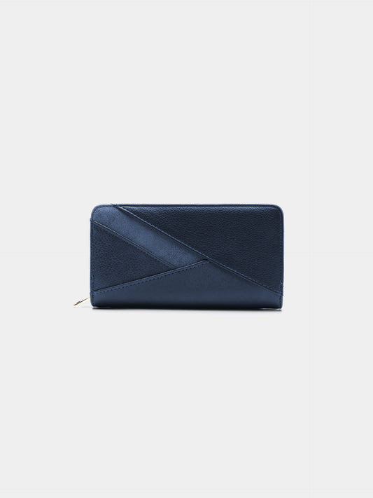 Porta-Moedas Dupla Aba com Fecho Zip