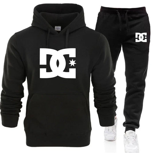 Conjunto Masculino 2 Peças Moletão + Calça | Outono Inverno | 8 Cores | S a XXXL