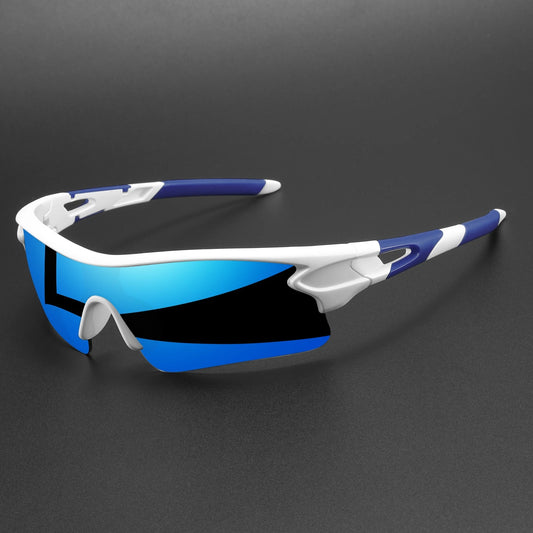 Óculos Desportivos UV400 Wrap-Around — Lentes Espelhadas, Ciclismo e Caminhadas | 10 Cores