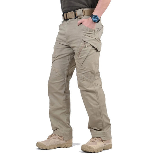 Calças Cargo Táticas Masculinas Multi-Bolso | Outdoor Trekking Militar | 4 Cores | S a XXXL