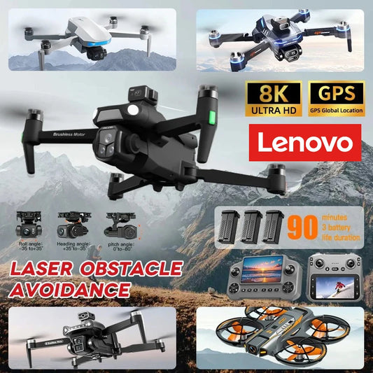 Drone Profissional GPS 8K | Gimbal 3 Eixos | Motor Brushless | Evitação Laser | 31 Min | Alcance 3km | 11 Modelos