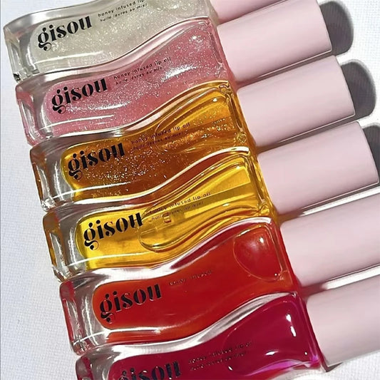 GISOU Lip Gloss Hidratante – Lábios Brilhantes e Volumosos