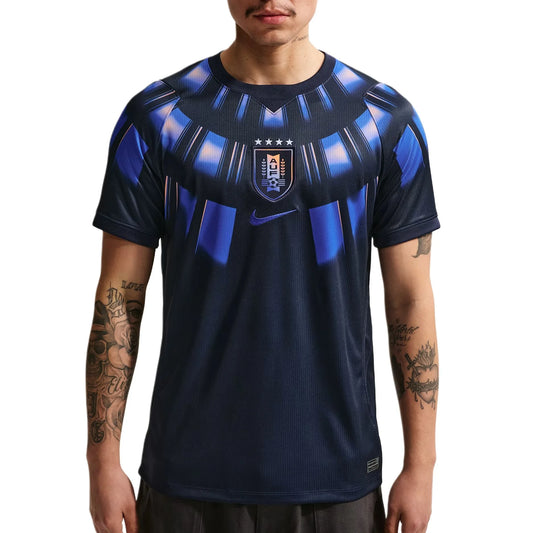 Camisa de Futebol Nike Dri-Fit Edição Torcedor Visitante da Seleção Uruguaia 2026, de Secagem Rápida, para Esportes ao Ar Livre, Manga Curta