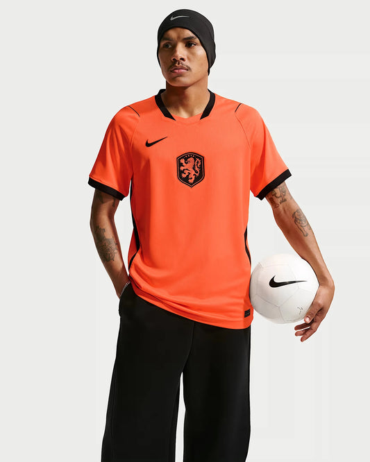 Camisa de Futebol Nike 2026 Dri-FIT Edição Torcedor da Seleção Holandesa Copa do Mundo Secagem Rápida