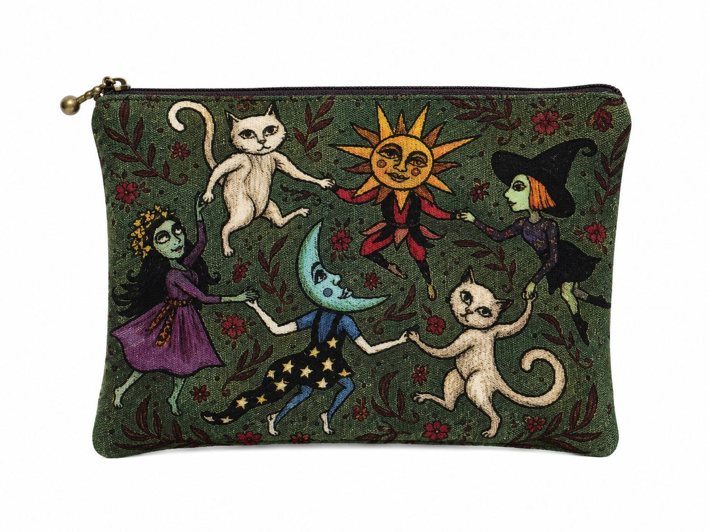 Bolsa de Maquiagem Noite na Floresta Encantada