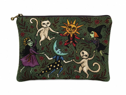 Bolsa de Maquiagem Noite na Floresta Encantada