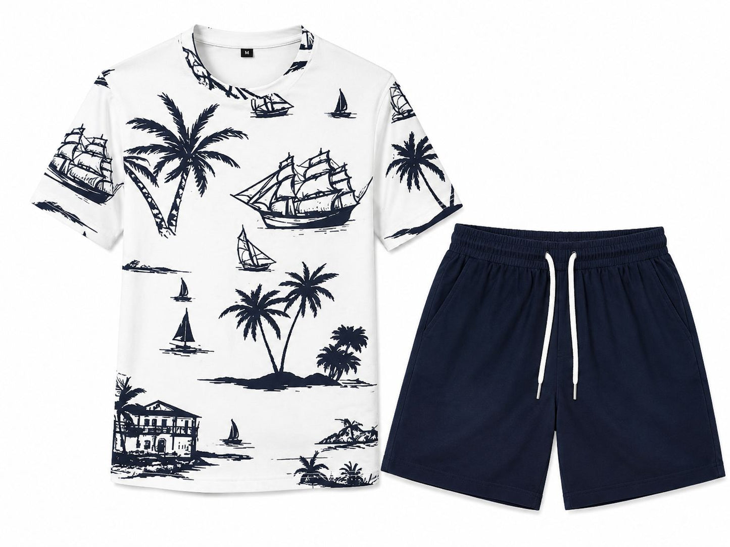 Conjunto Havaiano Masculino
